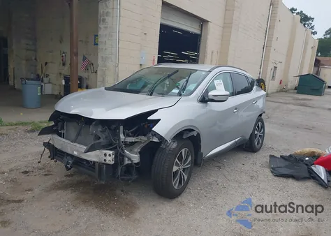 2020 Nissan Murano Sv Intelligent Awd z USA, uszkodzony, nr VIN 5N1AZ2BSXLN166372